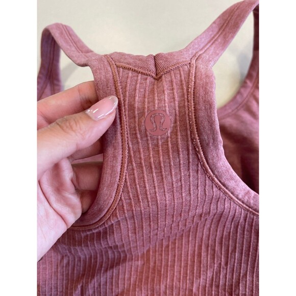 Lululemon Ebb to Street Ribbed Tank size 12 - Picture 5 of 5